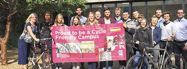 Fourteen interns to promote cycling on Scottish campuses