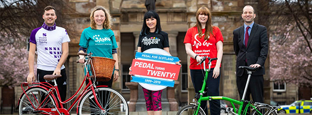 Last ride for Pedal for Scotland's Glasgow-Edinburgh event